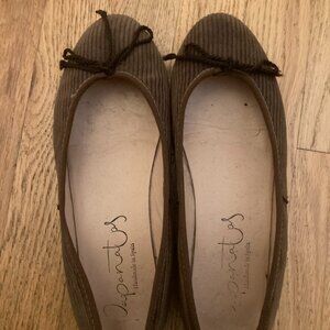 Papanatas brown ballet flat